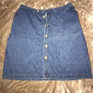 Jean skirt